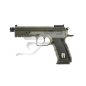 Tanfoglio Tactical Pro Green 9x19 OR DA, 1295g, 125mm poligon cső 1/2x28menet