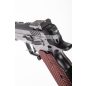 Tanfoglio Stock 9x19 DA, fekete, bordó S-es alu markolat, OR előkészítés