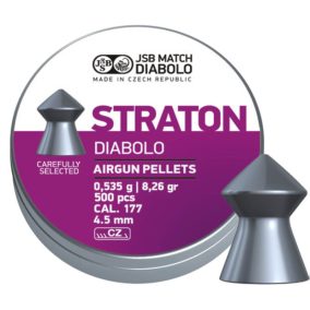   4,5 mm JSB Straton Diabolo 0,535g 8,26gr .            500 db.  Léglőszer 48809450