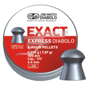   4,52 mm JSB Exact Express 0,51g 7,87gr .            500 db.  Léglőszer 48816452