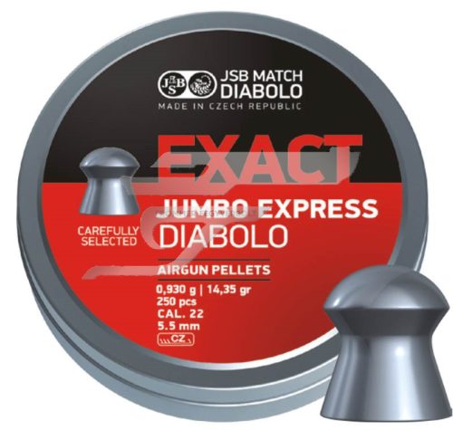 5,5mm JSB Exact léglövedék