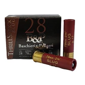  28/70/ 17g Slug Baschieri&Pellagri Big . Big Game Palla Thrill   Sörétes Lőszer