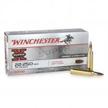 ,22-250 Rem. Winchester JSP 55gr X222501 .     Jacketed Soft Point 44103002