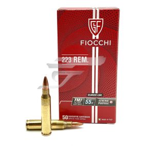 Eladó ,223 Rem. Fiocchi FMJ 55gr sportlőszer