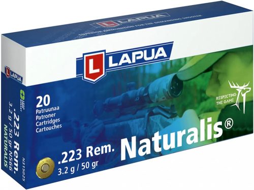 ,223 Rem. Lapua Naturalis 50gr N315026 .                 3,2 g N566