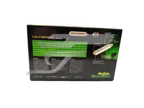 7X65R Brenneke TIG 11,5g 44281000 .   177 grs       golyós lőszer