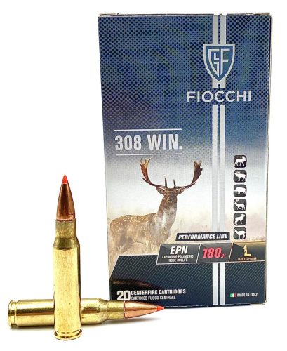 ,308 Win. Fiocchi EPN 180gr FI709913 .       Golyós Puskalőszer