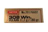 ,308 Win. Norma SP Vulkan No.20176602 .                            11,7g 180gr