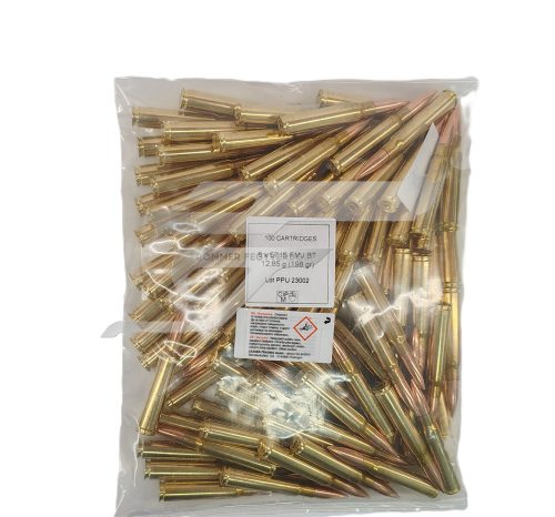 8x57 JS PRVI Partizan FMJBT 12,85g 198gr .                    100 db-os csomag