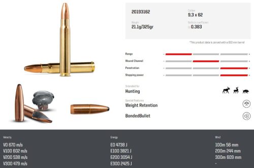 Eladó Norma golyós sportlőszerek és  vadászlőszerek