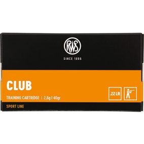 ,22 LR. RWS Club lőszer 2132885 . 40gr. 2,6g