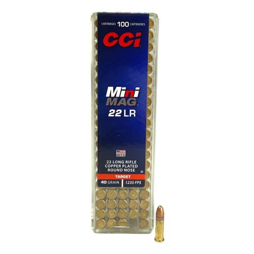 ,22 LR. CCI Mini-Mag HighVelocity 40gr.r .        Lőszer         100 db.-os