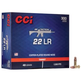,22 LR.CCI Semi-Auto AR-Tactical CC0956 , 300 db 40gr Copper-Plated Round Nose