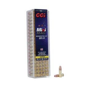   ,22 LR.CCI Mini Mag Segmented HP CC36CC ,  40 grain 1235 FPS Lőszer