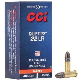 ,22 LR. CCI Subsonic Quiet-22 LRN CC0960 , 40 gr Torkolati sebesség: 710