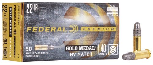 ,22 IfB. Federal HV Match          719 .         40g 1200 FPS   50 db./doboz