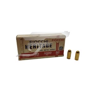   9 mm Makarov Fiocchi Heritage FI709060 FMJ  95gr 1020 FPS 50RDS