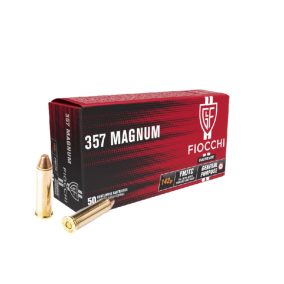 ,357 Magnum Fiocchi FMJTC 142gr