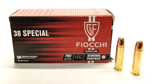 ,38 Special Fiocchi 158gr FMJ FI700390