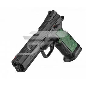   CZ  Ts-2 9 mm Luger Racing Green Új .       Zöld  Markolat Maroklőfegyver