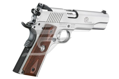 Ruger SR1911 ,45 ACP Maroklő 06700 Rozsdamentes Fa Markolattal