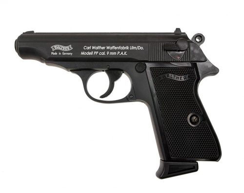 PP Walther 9mm P.A.K. Gáz-Riasztó 315020 Pisztoly Fekete