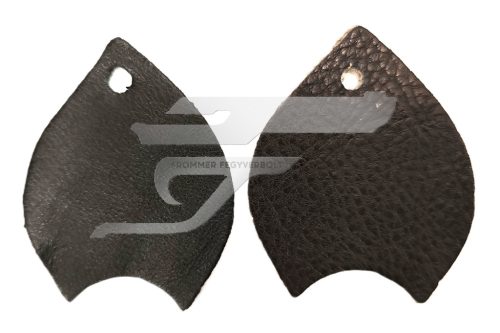 Nobil Hunt. Bőr Puskatok Sötétbarna Vastag Szivacs Bélés Oldalzsebes 130cm.