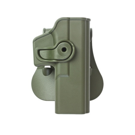 IMI Z1010OL Műanyag Övtok Glock-17 .            Zöld           Elfordítható