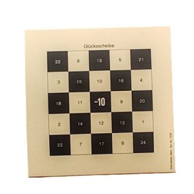 Légpuska  lőlap 10x10 Sakk Minta 3821000