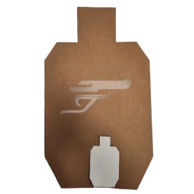 IDPA Lőlap 1/3 méretű LM0005 245x145mm