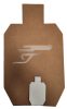 IDPA Lőlap 1/3kisméret LM0005 245x145mm