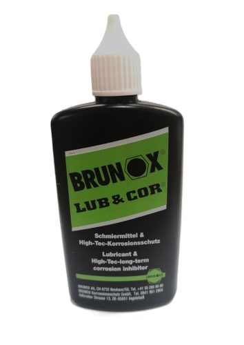 Brunox Lub&Cor 100 ml fegyverápoló spray .   lánczsír és korroziógátló
