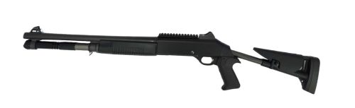 Benelli M4 S90 12/76 18,5" cső,5lősz.tár betolható tus, pisztoly markolat