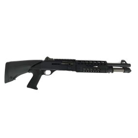   Benelli M4 A1 18,5" cső, 12/76 KIFUTÓ Áll.válltámasz, Alu előagy, Ghost Ring