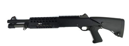 Benelli M4 A1 18,5" cső, 12/76 KIFUTÓ Áll.válltámasz, Alu előagy, Ghost Ring