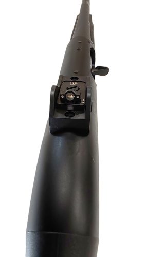 Benelli M2 Tactical 12/76 kal. 18,5" cső 3db. choke, Ghost Ring irányzék, Fekete