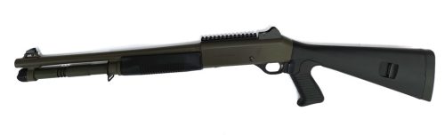 Benelli M4Green 12/76 18,5"cső KIFUTÓ betolható tus,1db.choke,5-ös tár