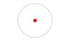 Holosun AEMS CORE X2 red dot vadászpuska sportkarabély, 2 MOA pont Nagyítás: 1x
