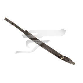   Puskaszíj Barna Bőr Fagombos 4cm. Széles Feszíthető, Neoprén Belső