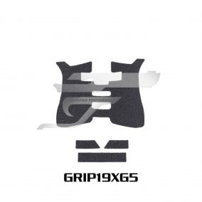   Grip tape Glock 19X gen 5 . markolatragasztó öntapadó csúszásgátló