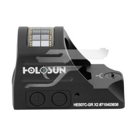  Holosun HE507C X2 Red Dot 2MOA zöld .  32MOA circle, napelemes,vízálló