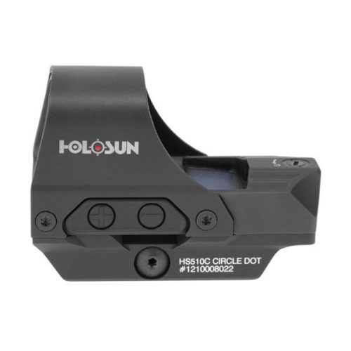 Holosun HS510C 2MOA Piros Red Dot 65MOA circle, napelemes,vízálló