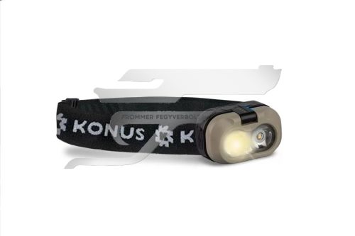 Konusflash-8 fejlámpa töltővel