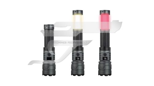 Konuslight-4K FokuszálhatóTöbbfunkciós Lámpa 4000LM.fémház,vízálló, akkus