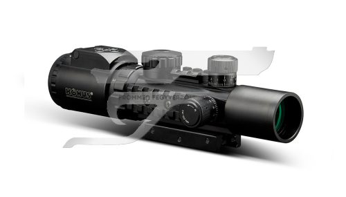 Konus 7170 AS-34 2-6x28 Ledpontos Irányz Piros/Kék Weaver Sinrel
