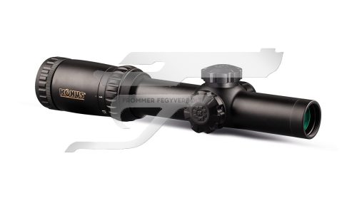 1-6x24 KonusPro M30 Céltávcső 7182 30-as tubus Villágító Pontos Zöld/piros frommerfegyverbolt.hu