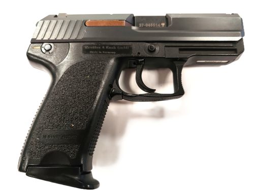 Heckler&Koch USP Compact 9x19 használt maroklőfegyver B1(2036)
