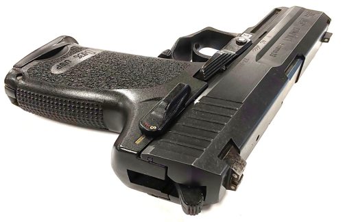 Heckler&Koch USP Compact 9x19 használt maroklőfegyver B1(2036)