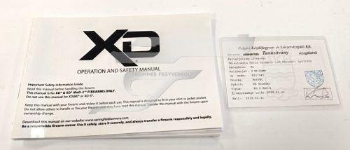 Eladó HS Produkt XD-9 9x19 használt maroklőfegyver