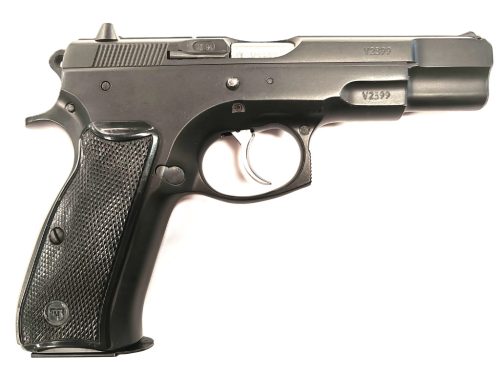 Eladó CZ 75 9x19 használt maroklőfegyver 22LR váltószett B5(2035)